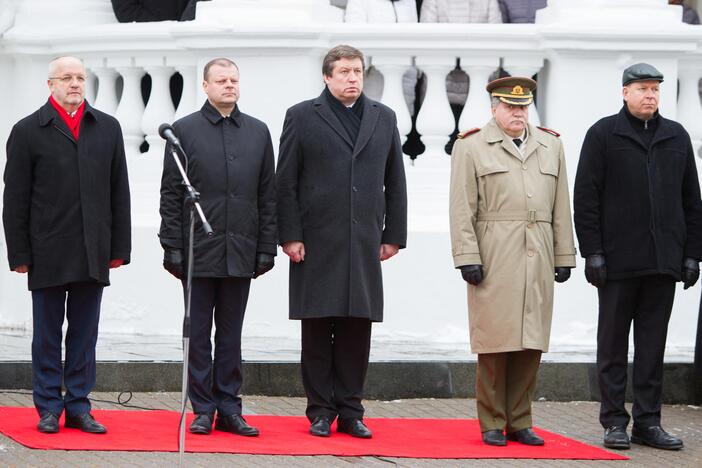 Iškilminga ministrų pasikeitimo ceremonija