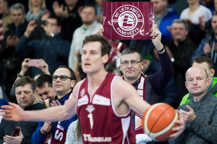 „Lietkabelis“ ‒ „Lietuvos rytas“ (86:77)