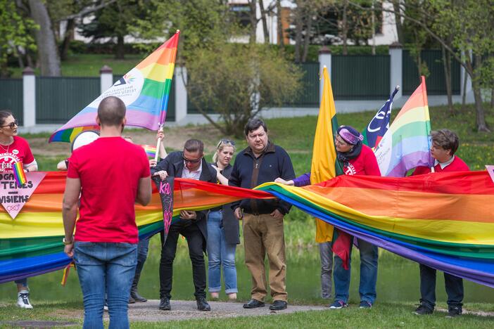 Gėjų lygos protestas