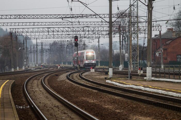 Geležinkelio elektrofikacijos darbų pradžia