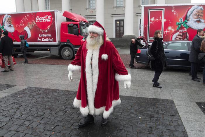 Kelionę pradėjo Kalėdų karavanas