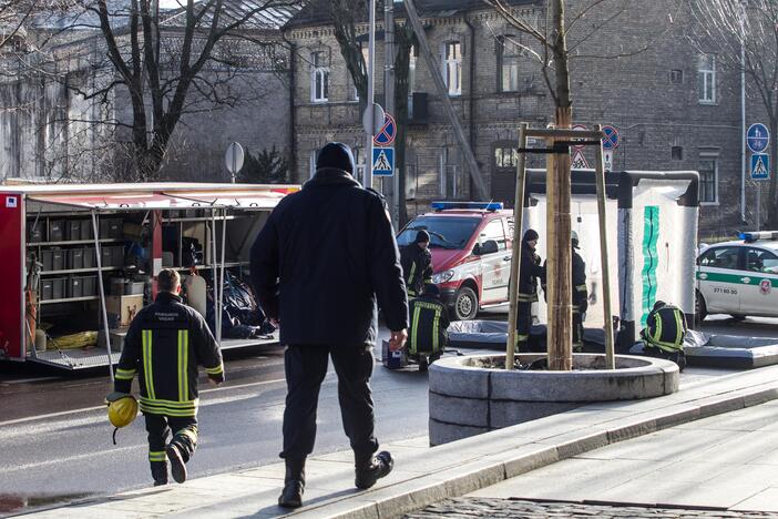 Evakuota portalo "Delfi" redakcija