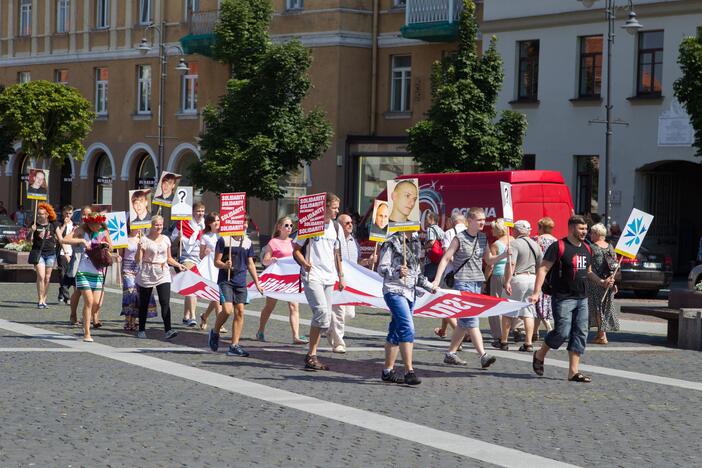 Baltarusijos politinių kalinių palaikymo akcija