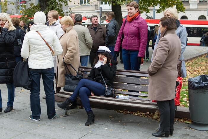 Tautinės mažumos vėl surengė protestą