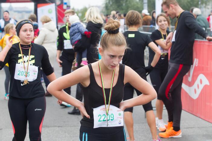 Vilniaus 20 km bėgimas su Ž.Balčiūnaite