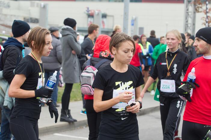 Vilniaus 20 km bėgimas su Ž.Balčiūnaite