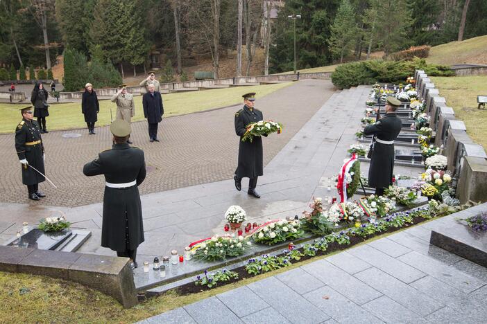 Kariai pagerbė Lietuvos laisvės gynėjų atminimą