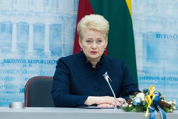 D. Grybauskaitė priėmė Ukrainos prezidentą