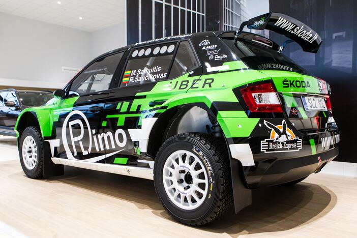 Ralio automobilis „Škoda Fabia R5“