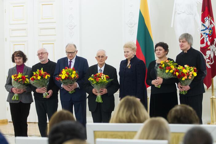 Apdovanoti Nacionalinės premijos laureatai