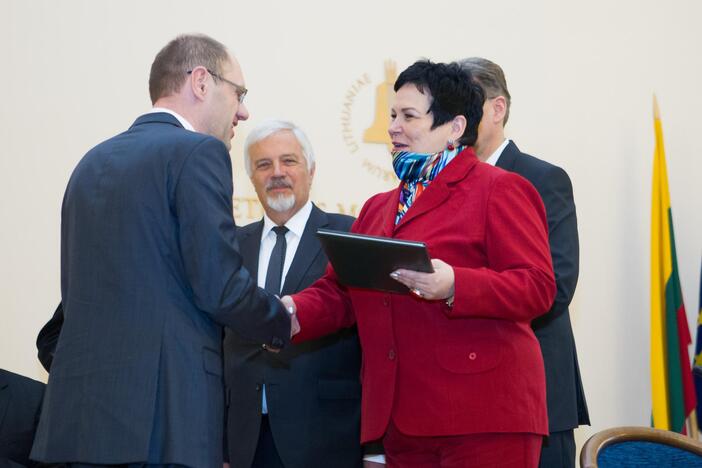 Mokslo premijų laureatų apdovanojimai