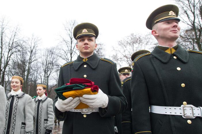 Vėliavos dienos ceremonija Vilniuje