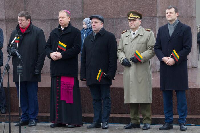 Vėliavos dienos ceremonija Vilniuje