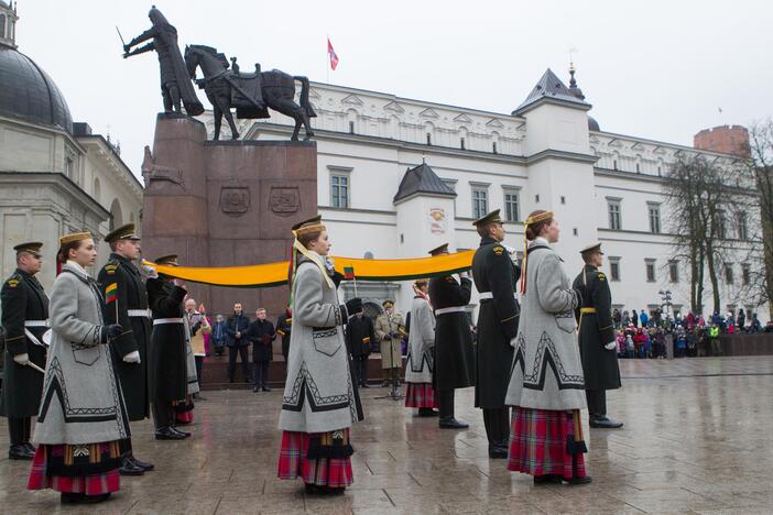 Vėliavos dienos ceremonija Vilniuje