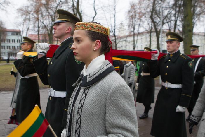 Vėliavos dienos ceremonija Vilniuje