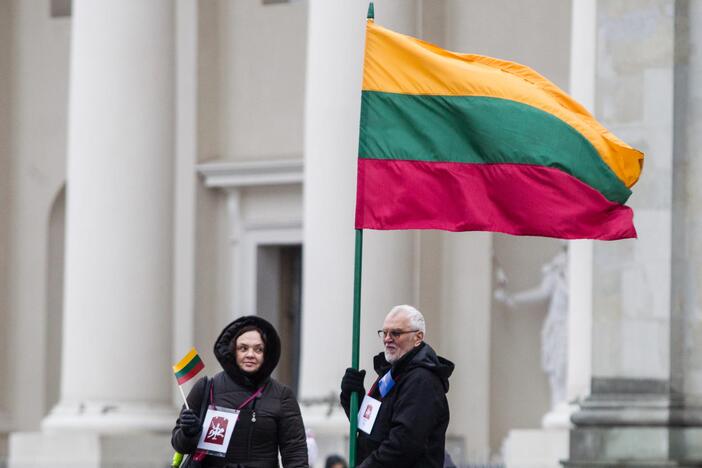 Vėliavos dienos ceremonija Vilniuje