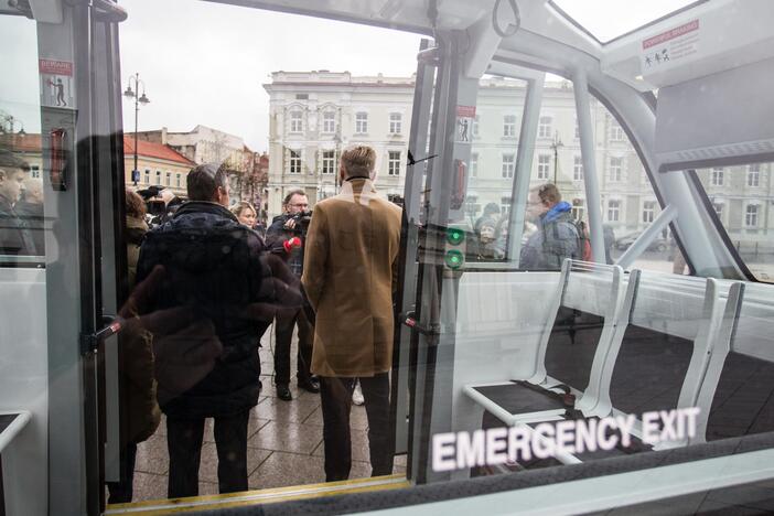 Vilniuje – dar neišbandyta transporto rūšis