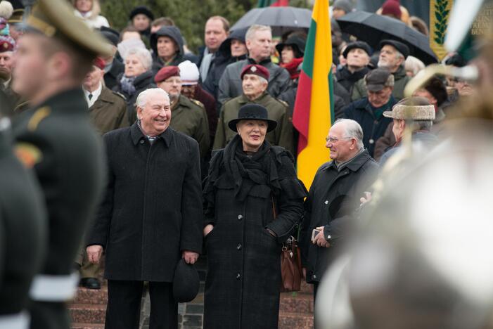 Vėliavų pakėlimo ceremonija Kovo 11-osios proga