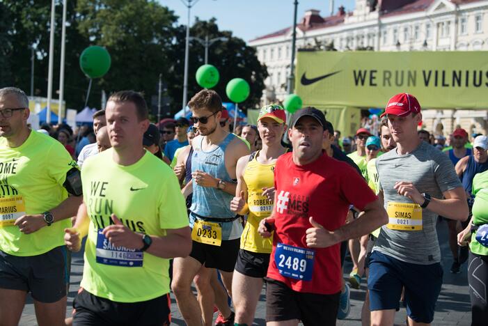 Vilniaus pusmaratonio bėgimas „We Run Vilnius“