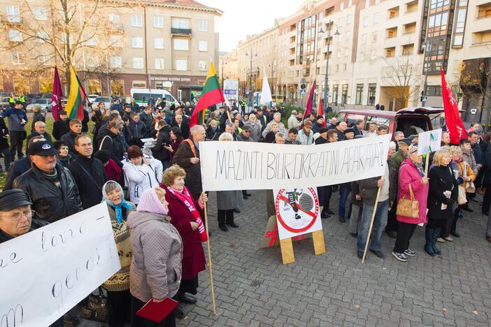 Prie Seimo – ūkininkų protestas