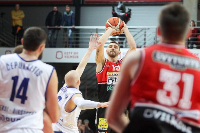 LKL kovos: „Lietuvos rytas“ – „Vytautas“ 81:74