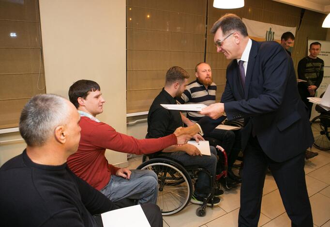 Lietuvos geriausių metų neįgaliųjų sportininkų pagerbimo ceremonija