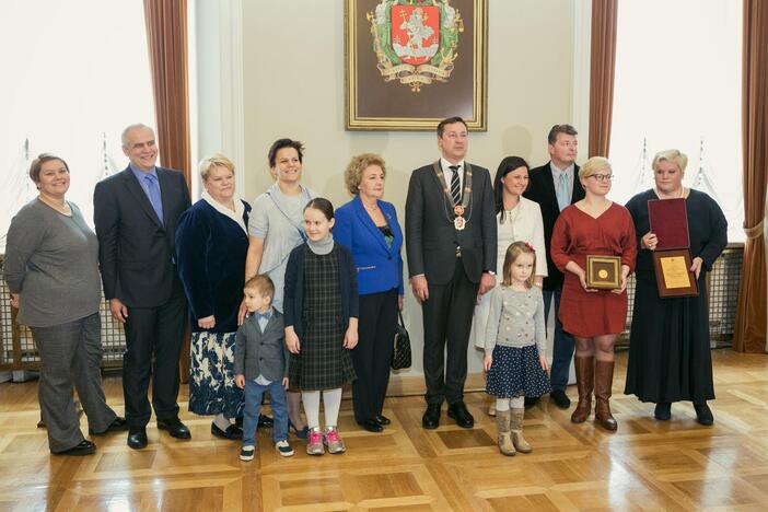 A. M. Brazauskui suteiktas Vilniaus garbės piliečio vardas