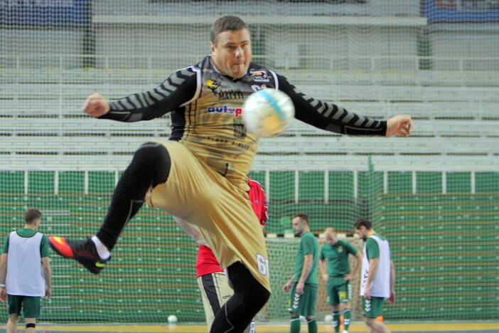 Salės futbolas: BC „Kažkur matyti“ – FK „Vytis“