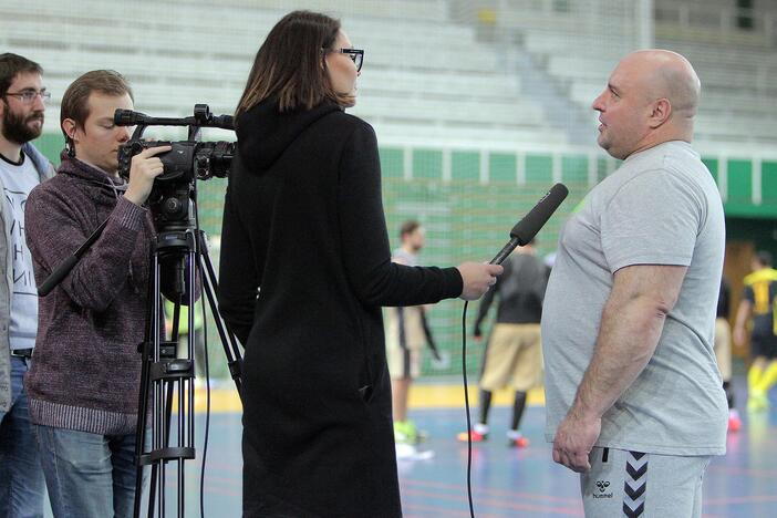 Salės futbolas: BC „Kažkur matyti“ – FK „Vytis“