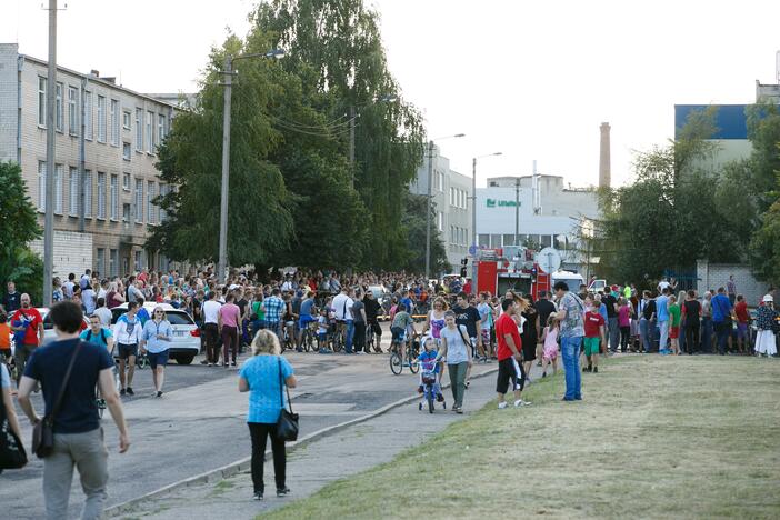 Gaisras Kauno "Švaroje"