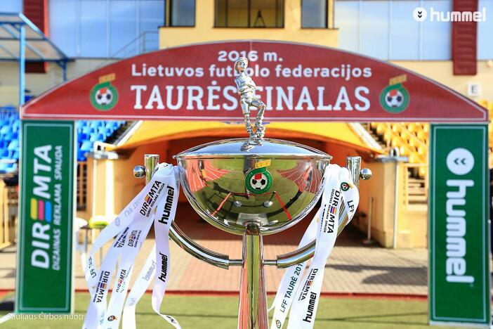 Ištraukti LFF taurės pusfinalio burtai