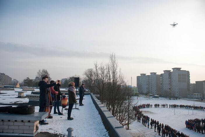 Gimnazistų sveikinimai Lietuvai