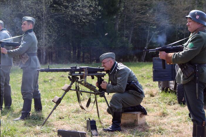 Serialo „Laisvės kaina. Partizanai“ filmavimas Rumšiškėse