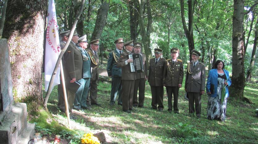 Kovotojų už Nepriklausomybę pagerbimas Aleksote