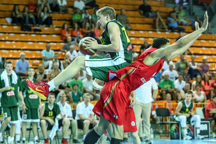 Europos U-16 krepšinio čempionatas: Lietuva-Anglija