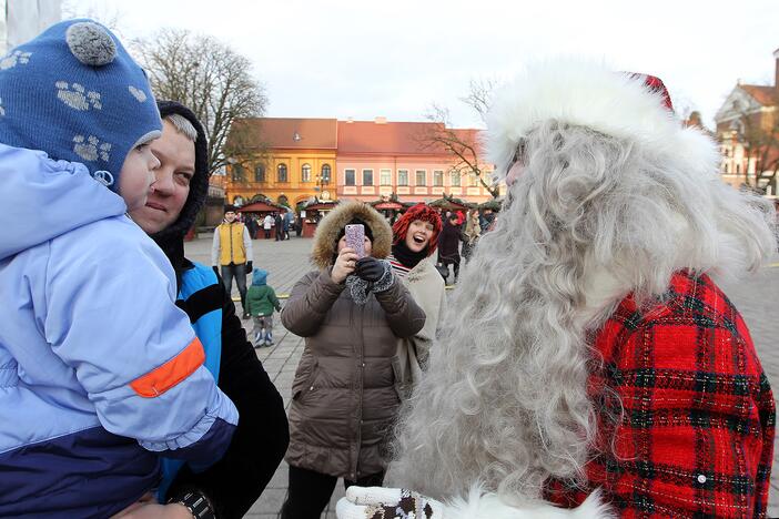 Antroji Kalėdų diena prie Kauno eglės