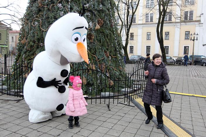 Antroji Kalėdų diena prie Kauno eglės