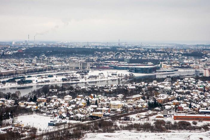 Kaunas iš paukščio skrydžio