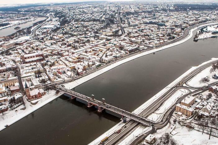 Kaunas iš paukščio skrydžio