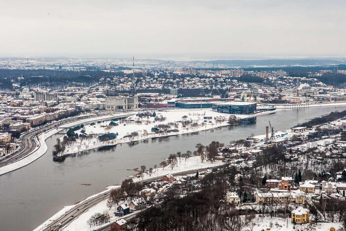 Kaunas iš paukščio skrydžio