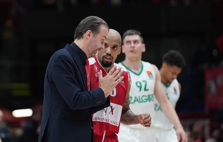 Eurolyga: „AX Armani Exchange“ - „Žalgiris“ 62:94