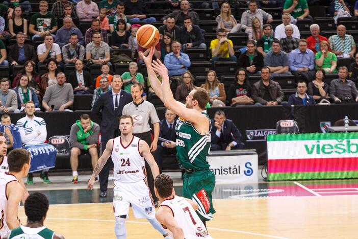 LKL rungtynės "Žalgiris - Lietkabelis"