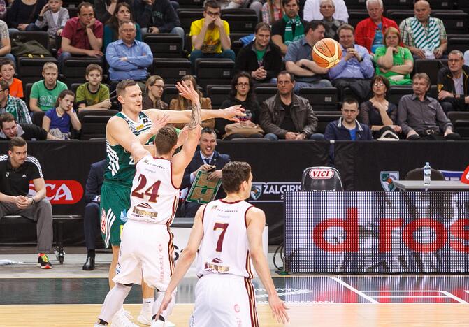 LKL rungtynės "Žalgiris - Lietkabelis"