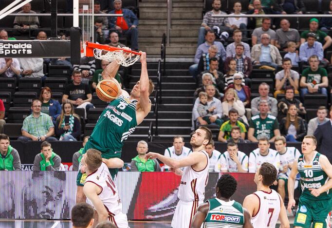 LKL rungtynės "Žalgiris - Lietkabelis"