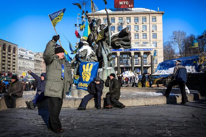 Kruvini įvykiai Kijeve – „Kauno dienos“ korespondento akimis