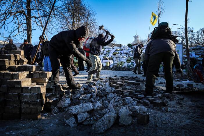 Kruvini įvykiai Kijeve – „Kauno dienos“ korespondento akimis