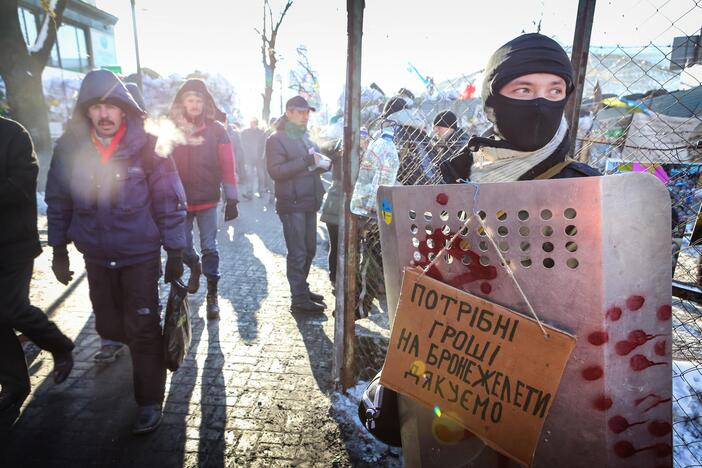 Kruvini įvykiai Kijeve – „Kauno dienos“ korespondento akimis