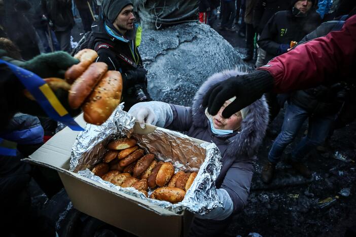 Kruvini įvykiai Kijeve – „Kauno dienos“ korespondento akimis