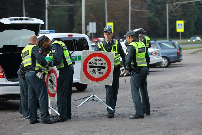 Policija šventiniu laikotarpiu stiprina patruliavimą