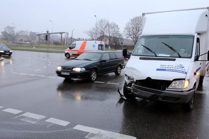 Avarija Liepų ir Šiaurinio pr. sankryžoje